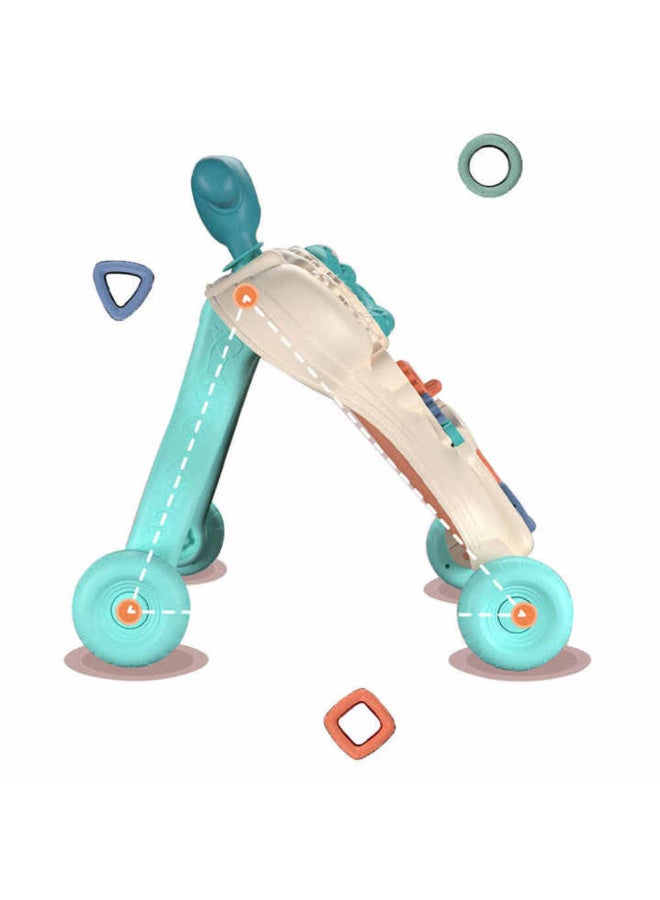 MiniMe Toddler Push Stroller | 12-18 Months | Multi-Color | Plastic and Fabric | Includes Interactive Toys | Adjustable Seat | Non-Toxic | Durable | Easy to Clean | Multifunctional Baby Activity Stroller - Image 5