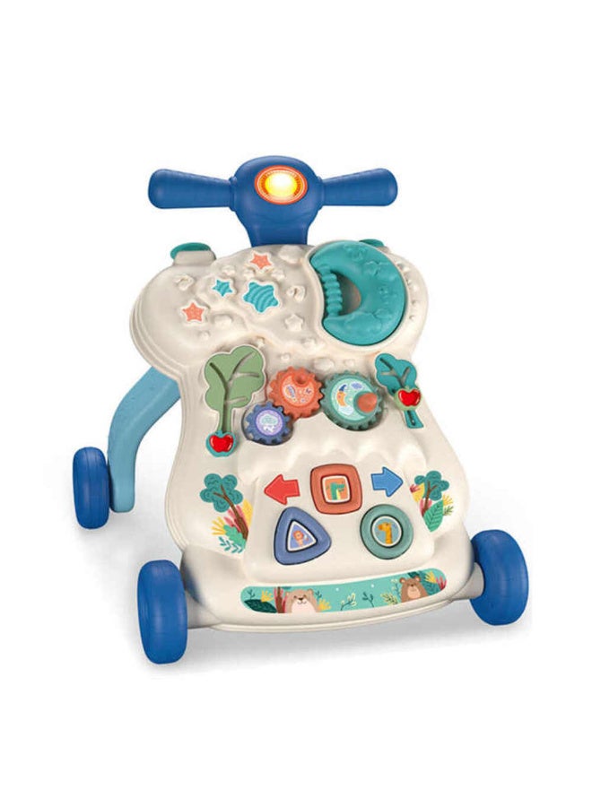 MiniMe Toddler Push Stroller | 12-18 Months | Multi-Color | Plastic and Fabric | Includes Interactive Toys | Adjustable Seat | Non-Toxic | Durable | Easy to Clean | Multifunctional Baby Activity Stroller - Image 1