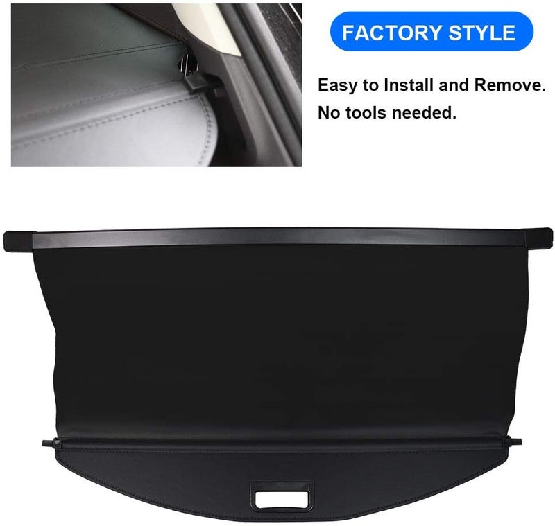 BOPARAUTO Waterproof Cargo Cover for Jeep Cherokee 2019-2021 - Image 2