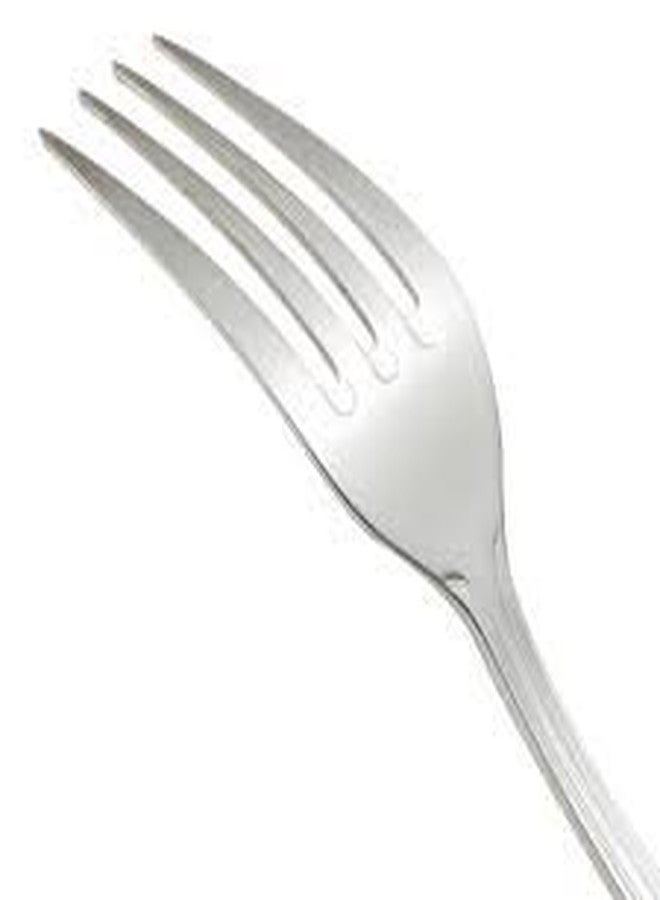 AIA India Stainless Steel Cutlery Small Fork | Set of 6 | Length 7.50 INCH - Image 2