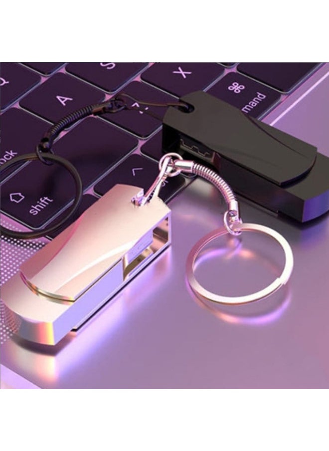 Generic Free Engraving High-speed Usb Flash Drive 32gb Mobile Computer Universal Business Usb Drive Large Capacity Customized-Color:small Fat Three Generation Black-Capacity:16GB  - Image 5