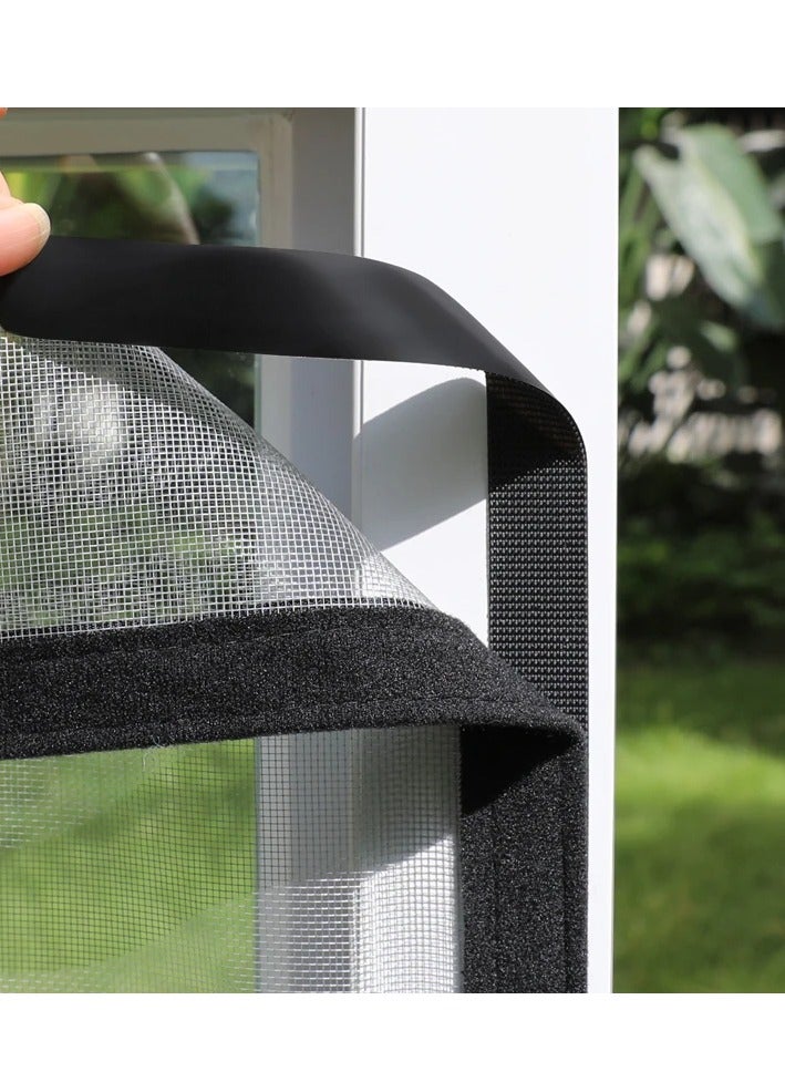 Window Mosquito Net Black/grey 100x100cm - Image 5