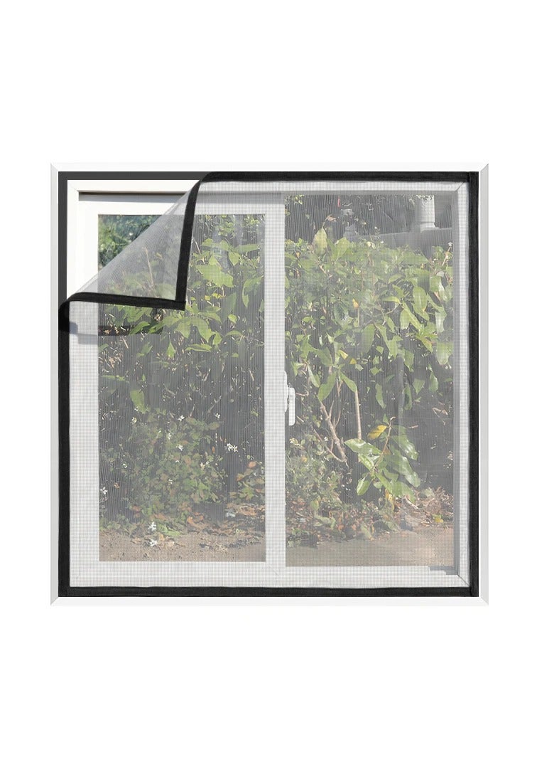 Window Mosquito Net Black/grey 100x100cm - Image 1