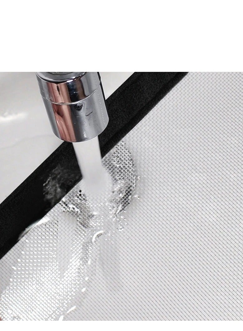 Window Mosquito Net Black/grey 100x100cm - Image 4