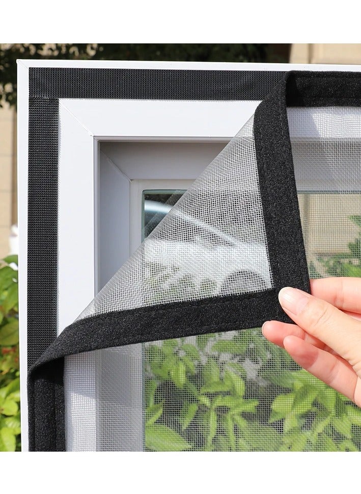 Window Mosquito Net Black/grey 100x100cm - Image 2