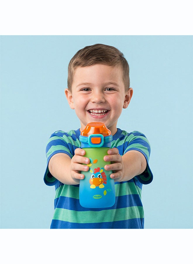 Playgro Clip Clop Happy Sipper Bottle 550ml – BPA-Free Kids Water Bottle with Spill-Proof Sports Spout, Reusable Toddler Drink Bottle - Image 2