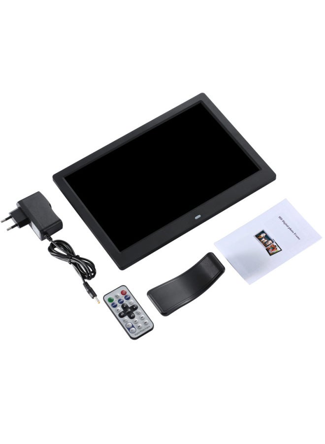 12-inch Digital Photo Frame Electronic Album U-disk Sd Card Loop Playback Picture Video Advertising Machine Calendar Alarm Clock-Color:White  - Image 4