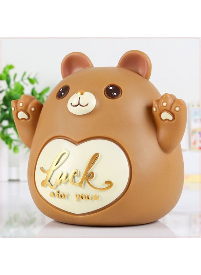 Generic Internet Red Cartoon Twelve Zodiac Dog Dragon Horse Sheep Piggy Bank Fall-resistant Cute Piggy Bank-Color:Unicorn (purple)-Size:Medium Size Can Be Deposited And Withdrawn  - Image 5