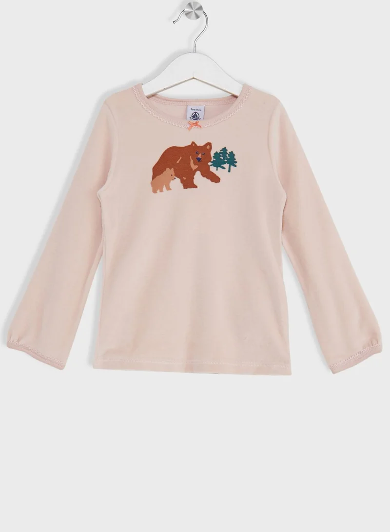 Petit Bateau Youth Printed Pyjama Set