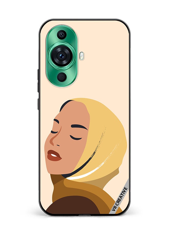 VR CREATIVE Protective Case Cover For Huawei nova 11 Pro Cartoon Woman Shape Design Multicolour - Image 1