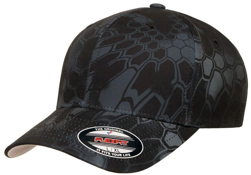 Flexfit Men's one Size Trucker Cap, Black, Alpha - Image 1