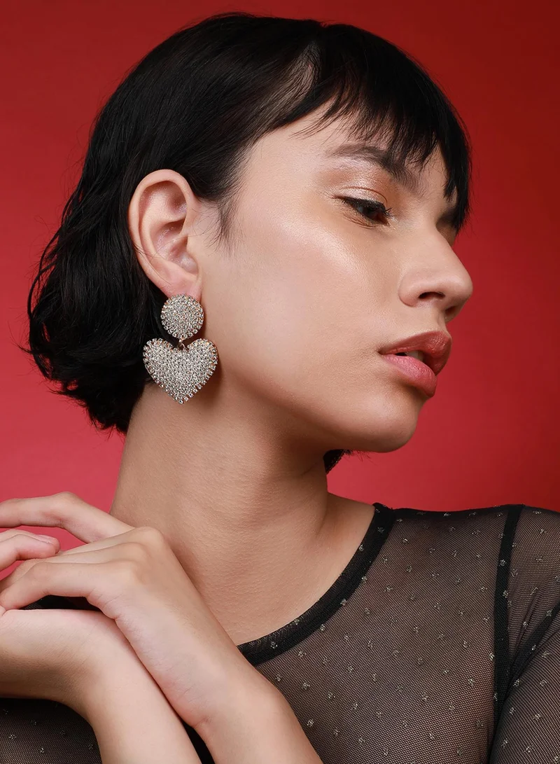 SOHI Timeless Glam Stunning Artificial Drop Earring Jewellery