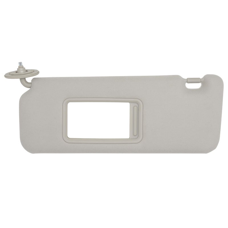 NHILES Driver Left Side Sun Visor Replacement Fits for Toyota Scion TC 2005-2010 Sunshade Without Light 7432021150B0 Color Gray - Image 1