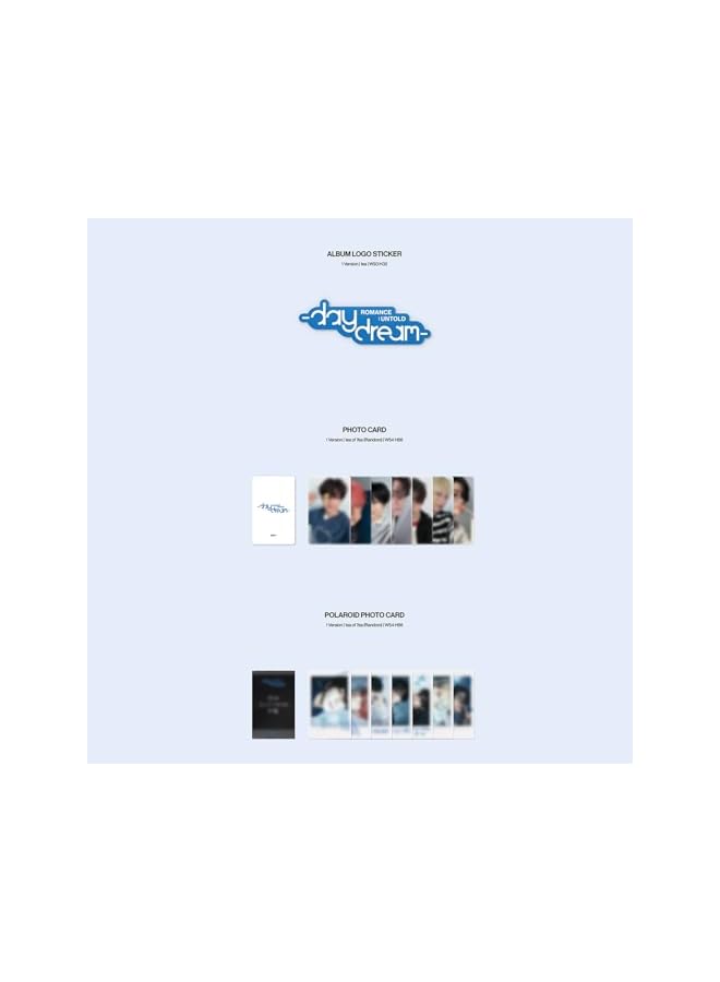 The Bros [ROMANCE : UNTOLD -Daydream-] (JAPAN Edition Ver.) Photo Book + Stand + CD-R + Postcard + Sticker + Photo Card + 2 Pin Badges + 4 Extra Photocards - Image 3