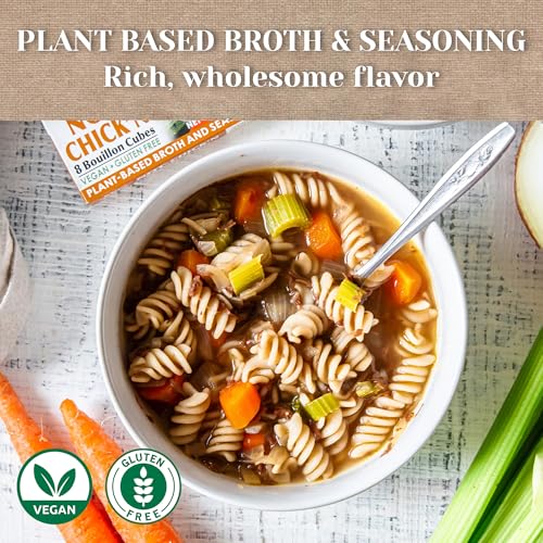 Edward & Sons Edward Sons Vegan Chicken Beef Vegetable Bouillon Cubes Vegan Broth Gluten Free Stock No Trans Fat Use in Soups Stews and Pilafs 8 Cubes of Each - Image 5