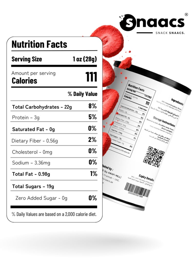 SNAACS Strawberry Slices | No Added Sugar - Image 5