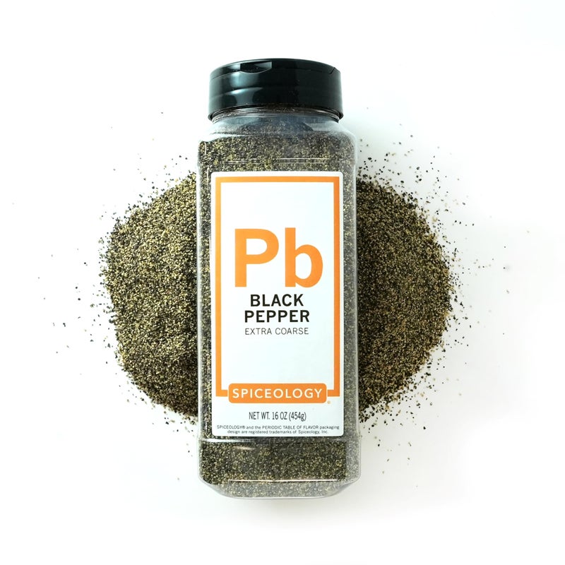 Spiceology â€“ Extra Coarse Ground Black Pepper â€“ Bulk Pepper for Home Cooks, Chefs, and Professional Kitchens â€“ 16 oz - Image 3