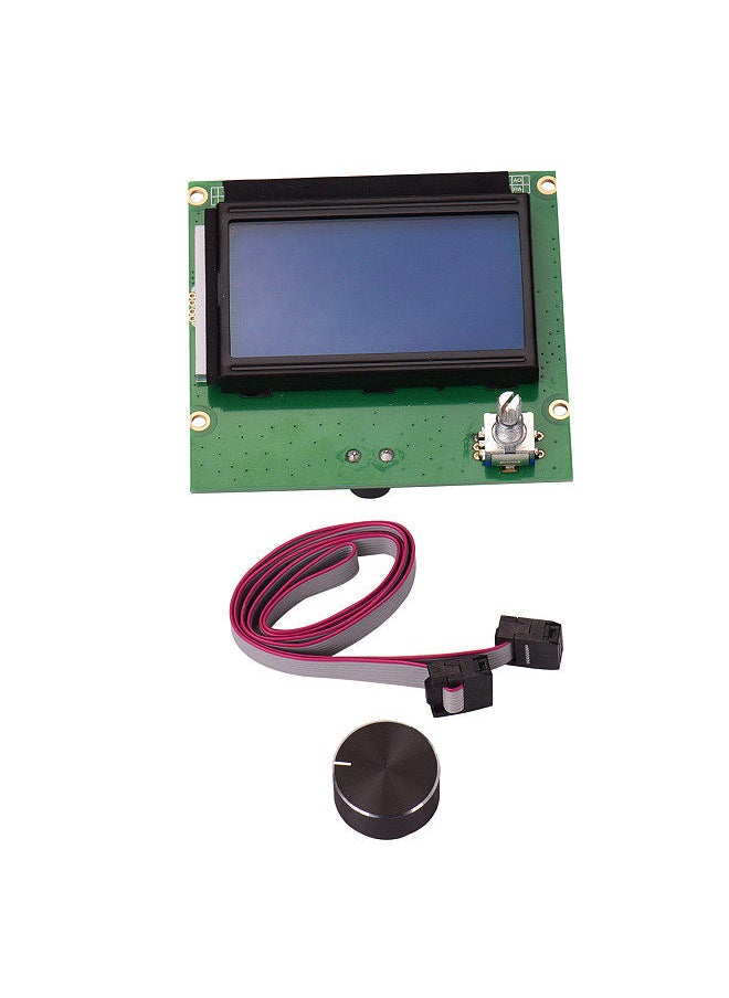3D Printer Parts LCD Display Screen Board with Cable Replacement for Creality 3/3 Pro 3D printer