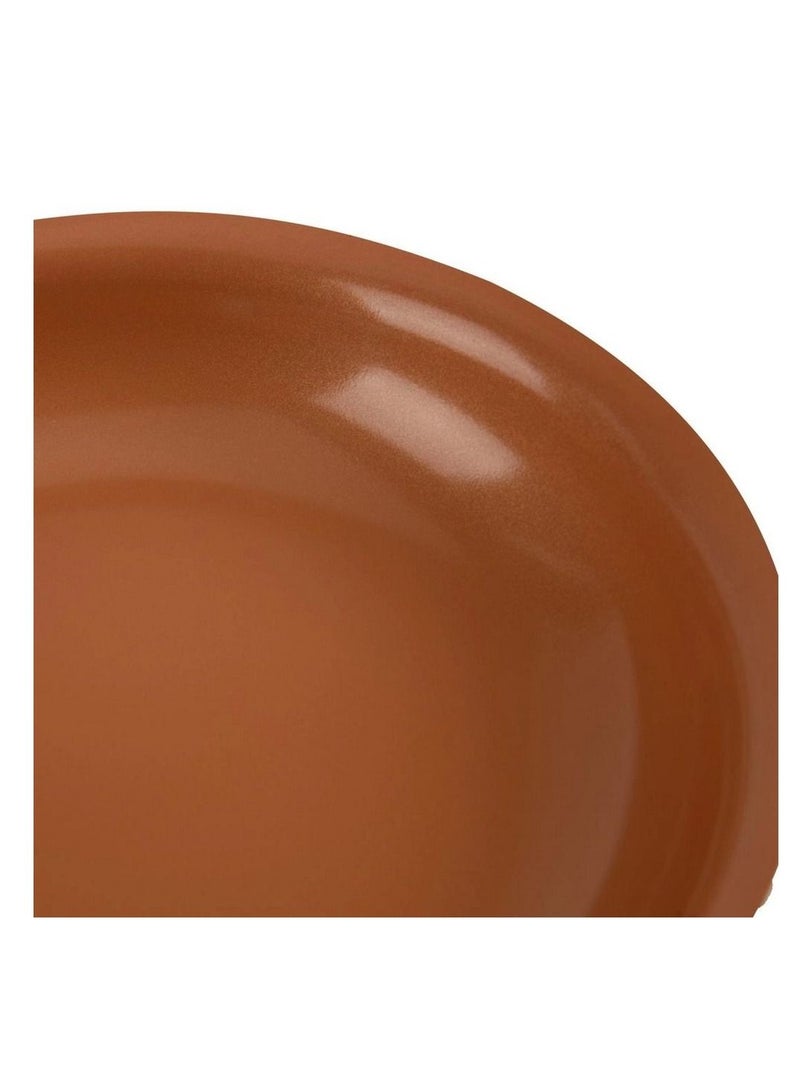 Red Copper Ceramic Fry Pan 10inch - Image 3