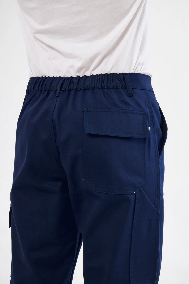 Orange Safety Reflective Fireproof Trousers Protective Against Heat, Flame and Welding Splashes