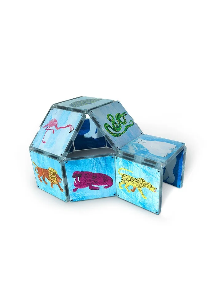 MAGNA-TILES CreateOn Polar Bear, Polar Bear, What Do You Hear?