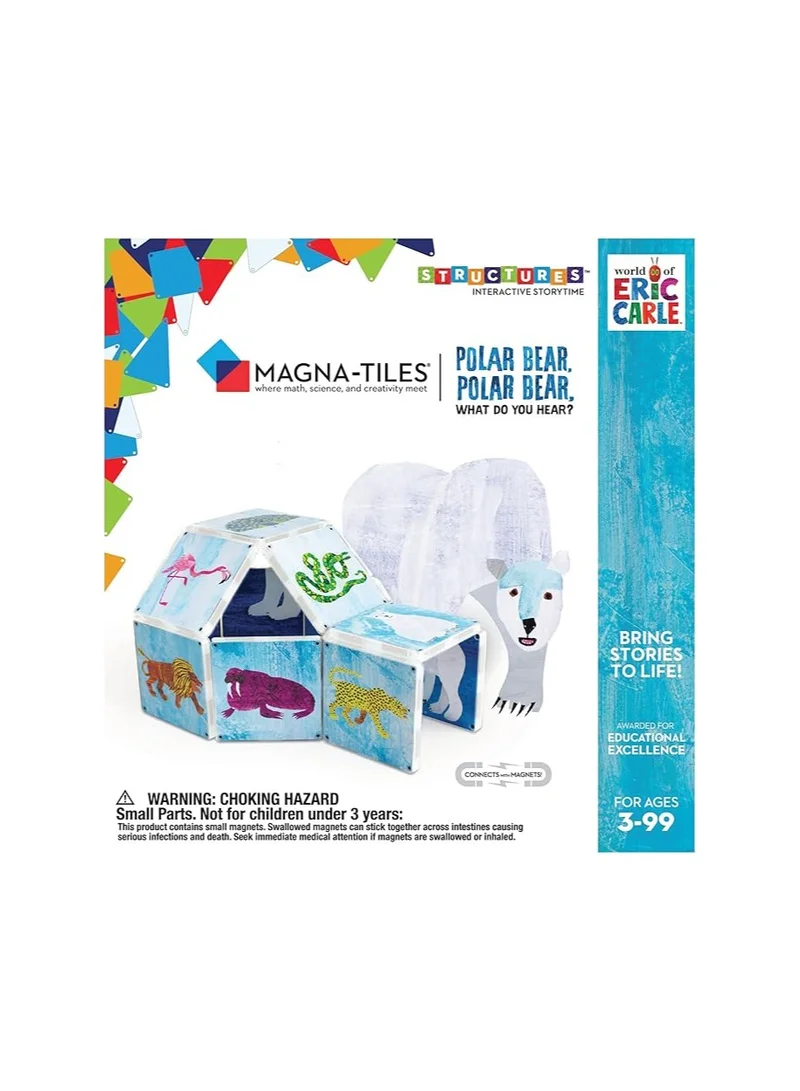 MAGNA-TILES CreateOn Polar Bear, Polar Bear, What Do You Hear?