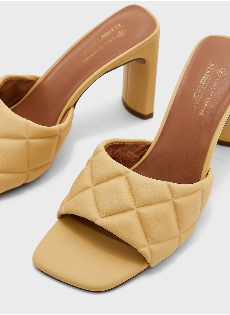 CALL IT SPRING Annalie Quilted Sandals  - Image 4