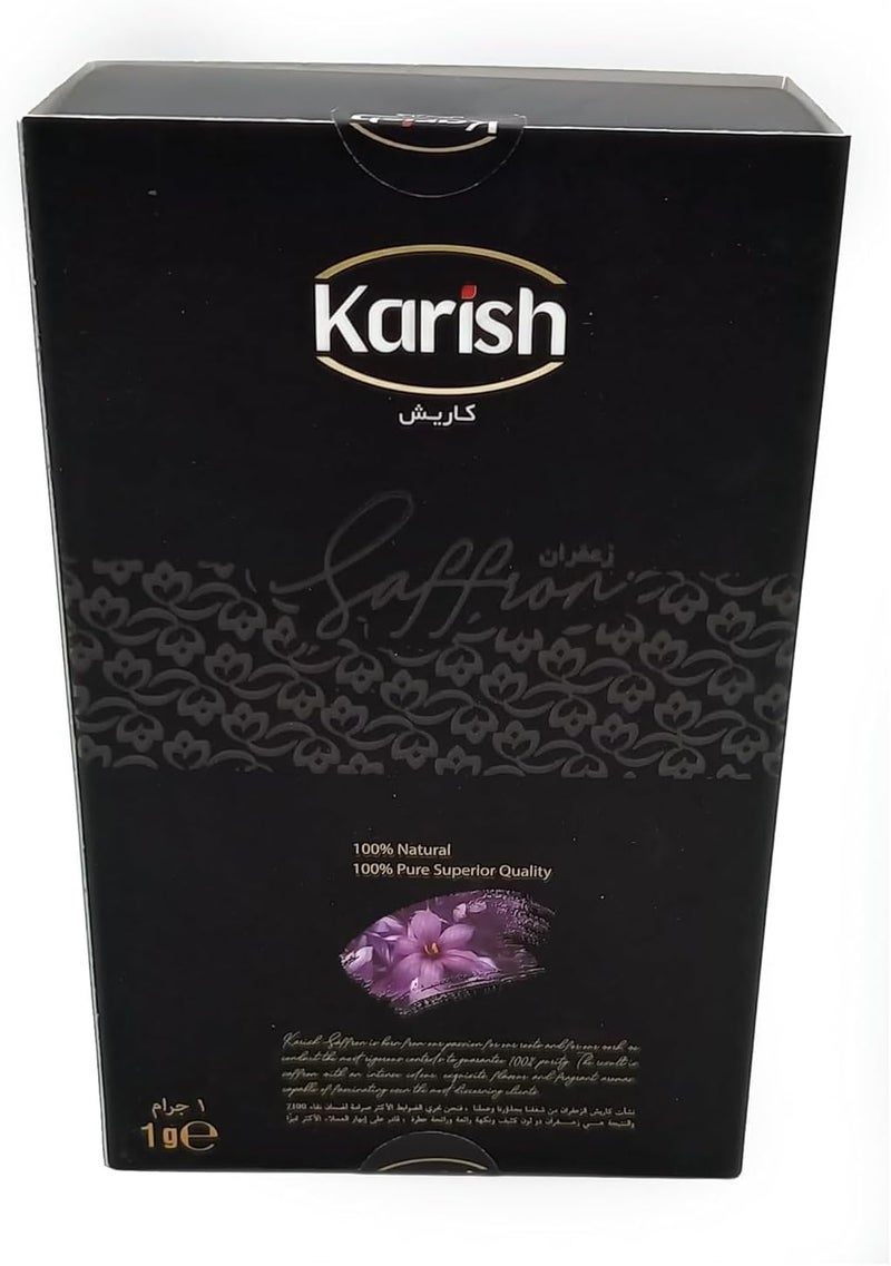 Karish Saffron Super Negin Grade 1 – Premium Aromatic Spice, 1g – Authentic, Pure - Image 4