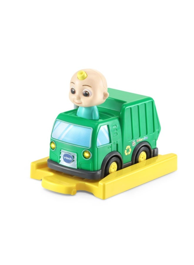 vtech Cocomelon Go! Go! Smart Wheels Jj’S Recycling Truck & Track, Recycling Sounds & Songs, Ages 1.5 – 5 Years - Image 1