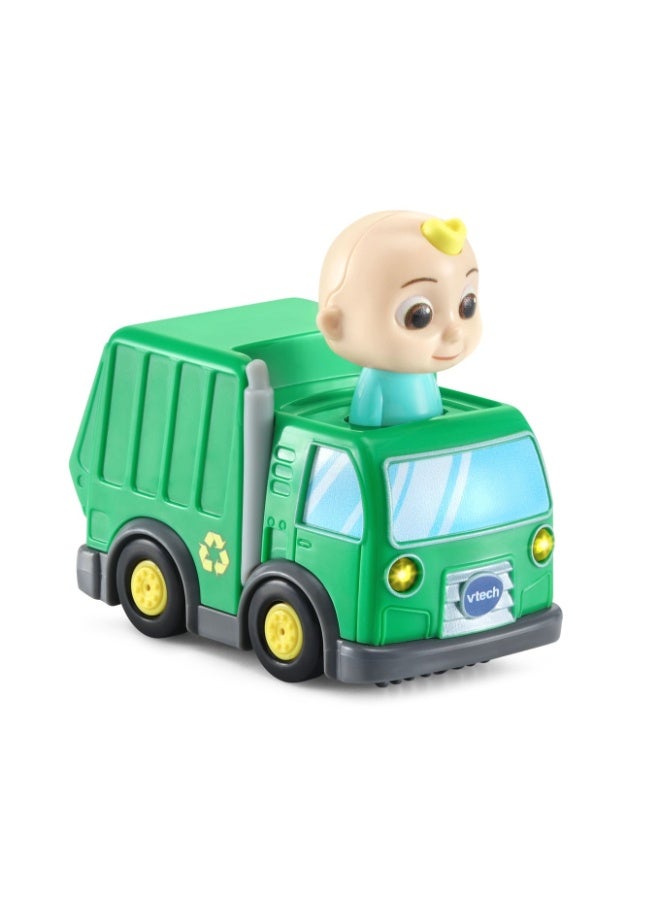 vtech Cocomelon Go! Go! Smart Wheels Jj’S Recycling Truck & Track, Recycling Sounds & Songs, Ages 1.5 – 5 Years - Image 3