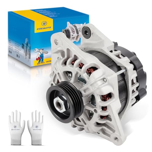 E EZEXPREZE Ezexpreze 11311 New Alternator Replacement for 2007-2012 Hyundai Elantra 2.0L, 2010 2011 Kia Soul 2.0L, 2007-2009 Spectra 2.0L L4, 2655635, 600162, 3730023650, AVA0102, 40046020, 40046031 - Image 1