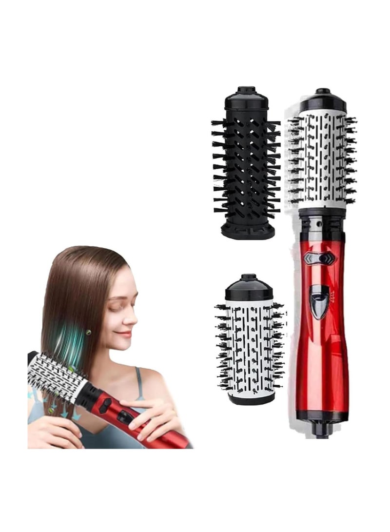 3 in 1 Hot Air Brush and 360° Rotating Hair Dryer for Dry Hair, Multitudet 3 in 1 Hair Dryer, Brush for Styling and Frizz Control, Dry Hair, Curls, Straighten Hair - Image 1