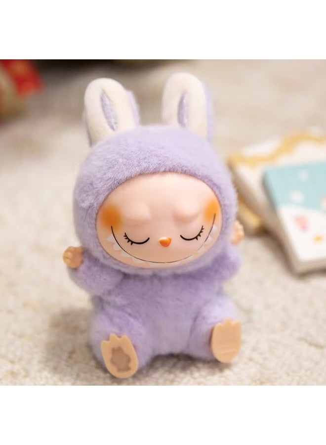 Cute Labubu Plush Toy Pendant Plush Keychain Bag Pendant  - Image 1