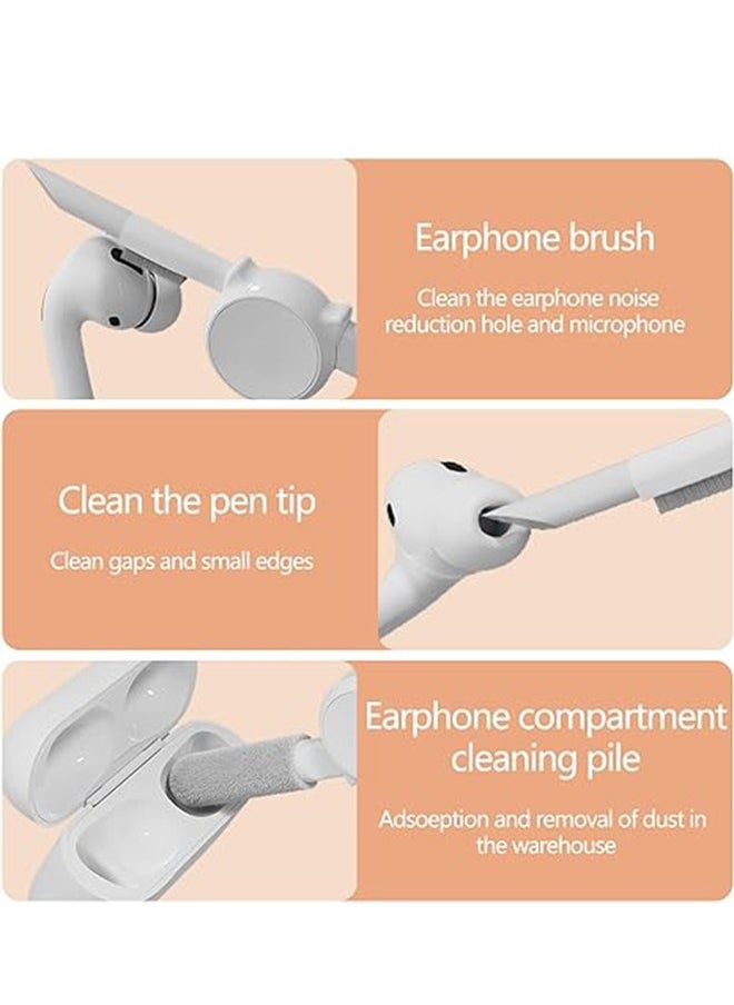 Arabest 10-in-1 Electronic Cleaner Kit,Keyboard Cleaner Kit,Corner Gap Duster Keycap Puller Remover, Cleaning Soft Brush for Camera, Phone, Computer, Headphone, Airpods,White  - Image 3