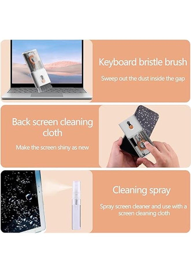 Arabest 10-in-1 Electronic Cleaner Kit,Keyboard Cleaner Kit,Corner Gap Duster Keycap Puller Remover, Cleaning Soft Brush for Camera, Phone, Computer, Headphone, Airpods,White  - Image 4