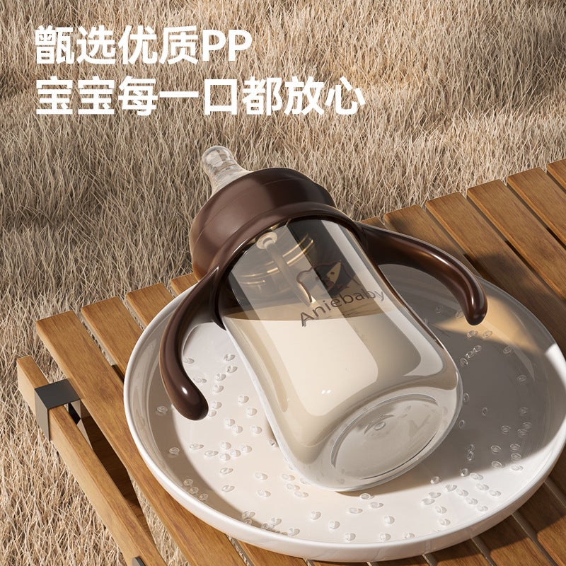 Baby Bottle Imitation Breast Milk Baby Wide-Caliber Pp Bottle Neonatal Anti-Flatulence Silicone Bottle Factory - Image 3
