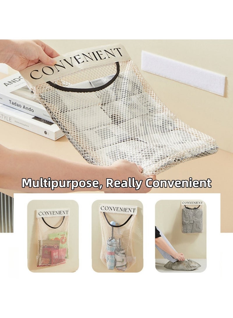 NANAO 4-Pcs Large Capacity Trash Bag Garbage Bag Storage Bag Mesh Bag  - Image 2