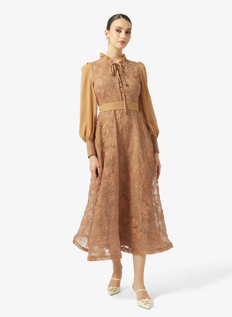 خزانة Lace A-line Dress