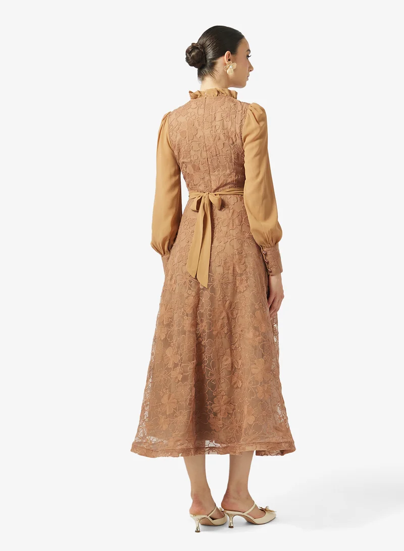 خزانة Lace A-line Dress