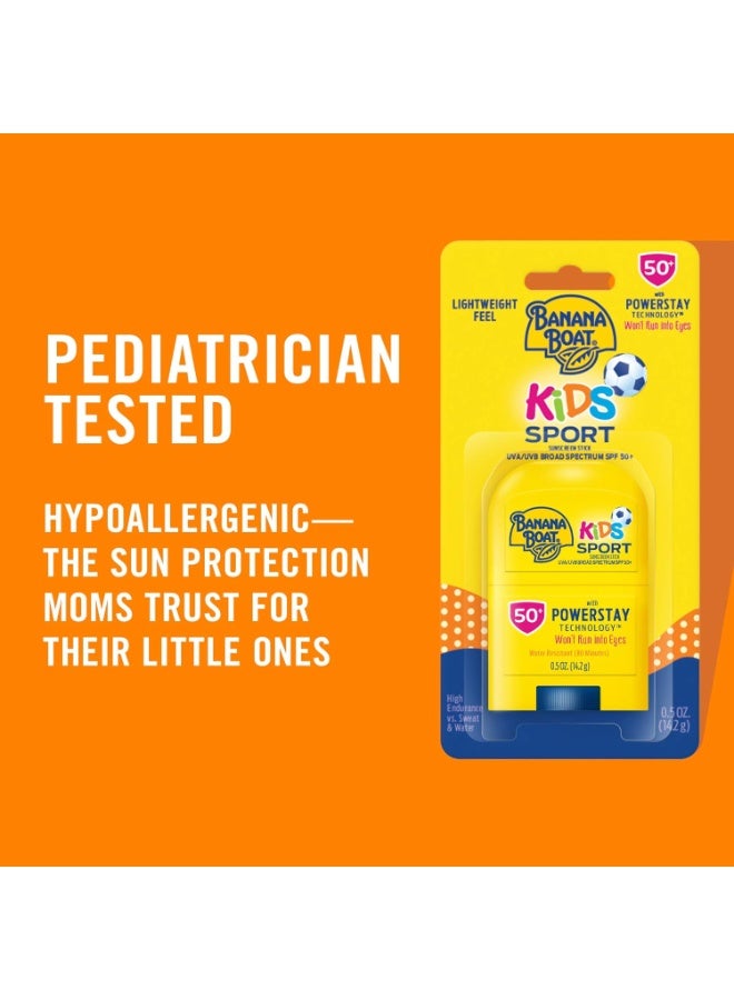 بانانا بوت عصا واقي الشمس للأطفال – رياضية، طيف واسع UVA/UVB، SPF 50+، مقاوم للماء (80 دقيقة)، 14.2 جم - Image 4