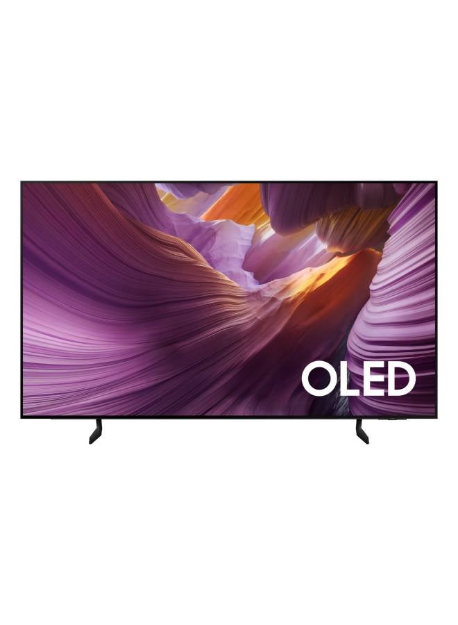 Samsung 55″ OLED 4K Smart TV, NQ4 AI Gen2 Processor (Vision AI), OLED HDR, Dolby Atmos, Tizen OS (2025), Black– QA55S85FAEXEG QA55S85FAEXEG Graphite Black - Image 1