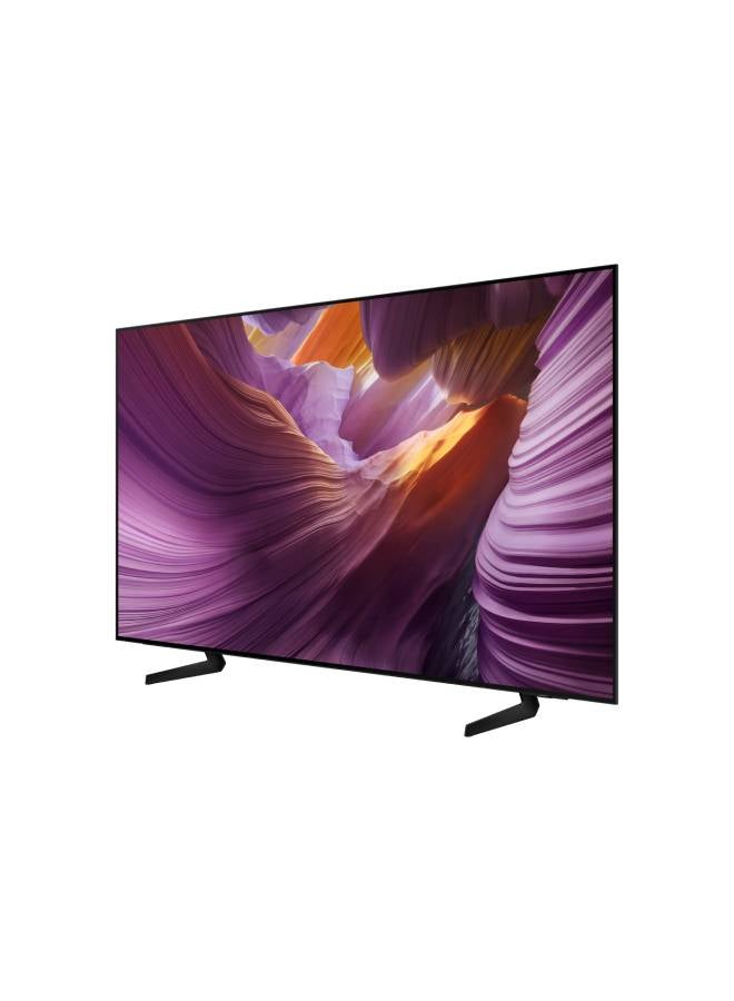 Samsung 55″ OLED 4K Smart TV, NQ4 AI Gen2 Processor (Vision AI), OLED HDR, Dolby Atmos, Tizen OS (2025), Black– QA55S85FAEXEG QA55S85FAEXEG Graphite Black - Image 2