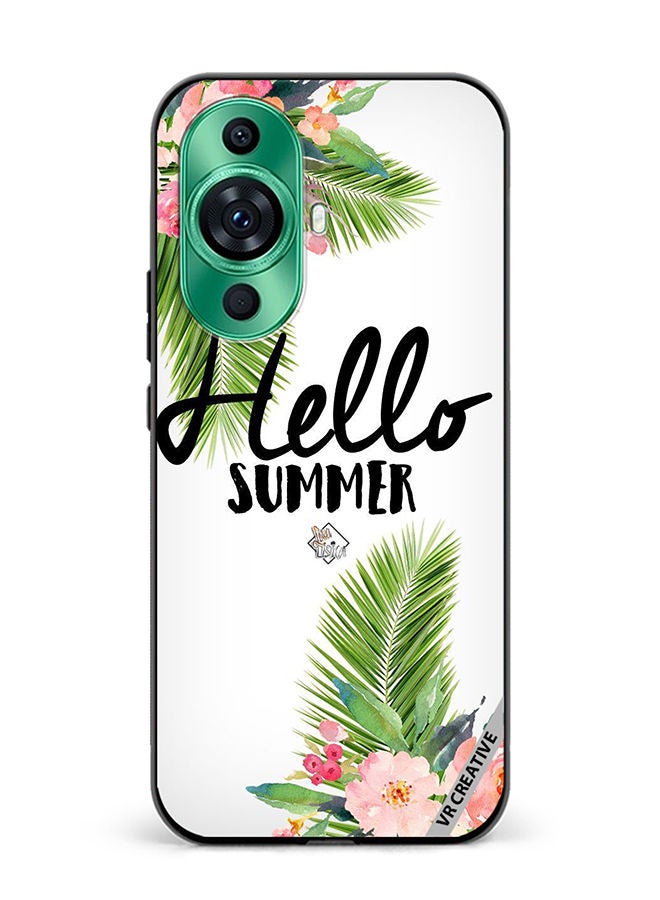 VR CREATIVE Protective Case Cover For Huawei nova 11 Hello Summer Design Multicolour - Image 1
