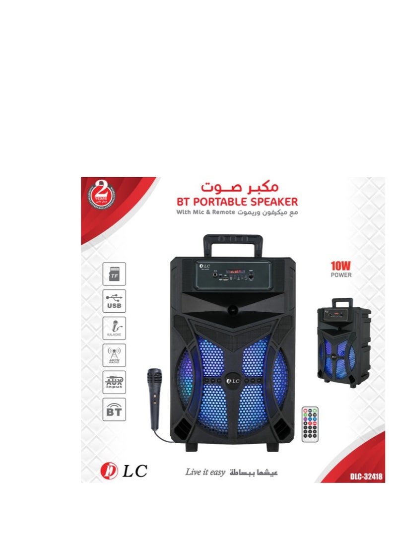 DLC DLC Attractive Light-Up Speaker with Microphone and Remote  - Image 3