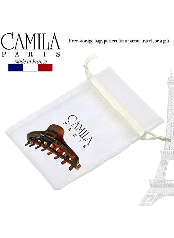 CAMILA Paris Cp2370 French Hair Clip For Women Medium Narrow Open Girls Hair Claw Clips Jaw Fashion Durable And Styling Hair Accessories For Women Strong Hold No Slip Grip Made In France - Image 5