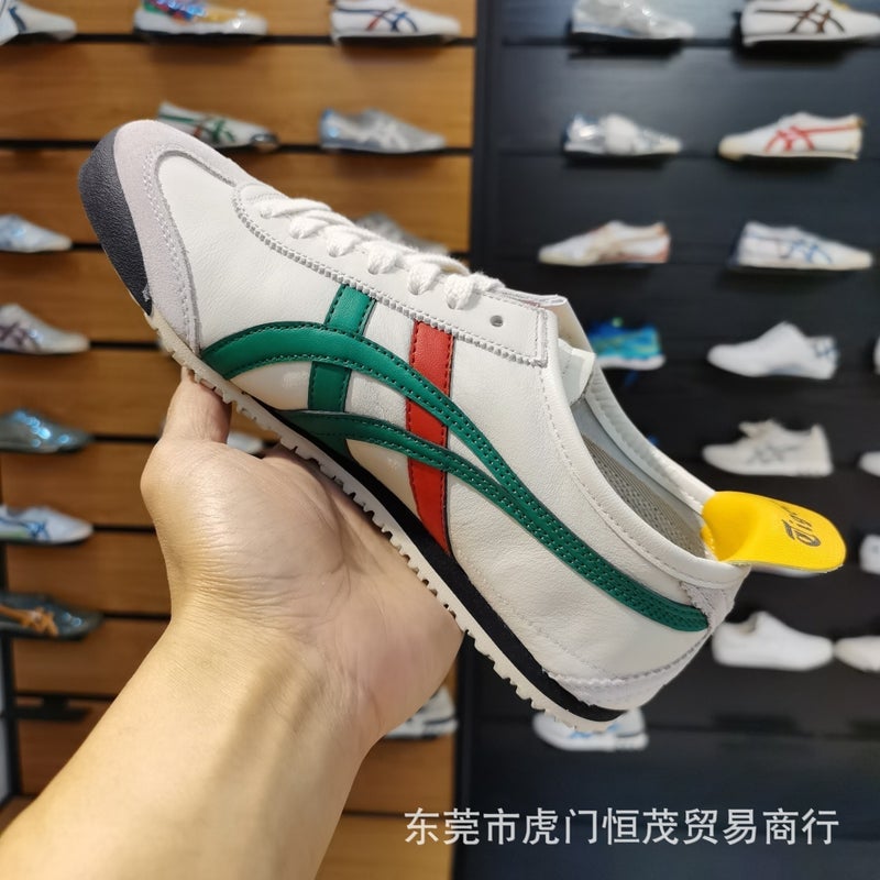 ON Genuine Leather Slip-On Sneakers for Men and Women - Lightweight Casual Board Shoes, Breathable Low-Top Design for All Seasons - Image 1