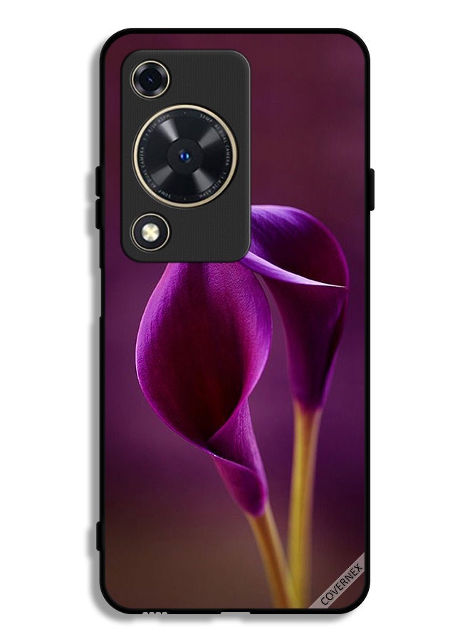 Covernex Huawei Nova Y72S Protective Case Cover Two Beautiful Flowers