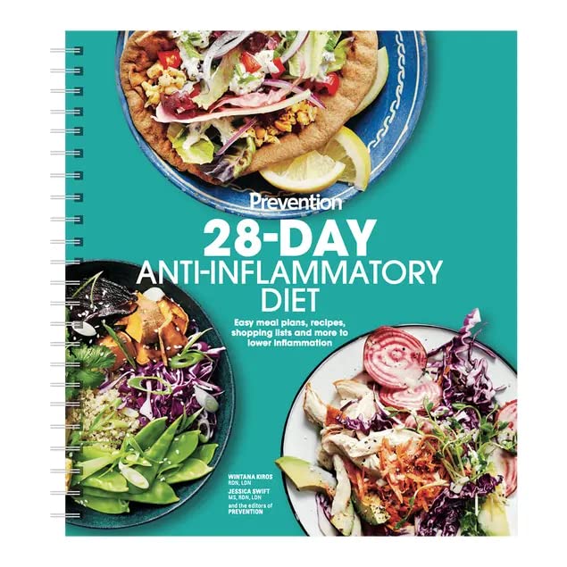Prevention 28-Day Anti-Inflammatory Diet Easy meal plans, recipes, shopping lists and more to lower inflammation! - Image 1