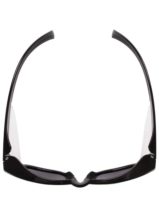 KLEENGUARD KCC49311, Maverick Safety Eyewear, 1 / Each, Smoke Gray Body,Smoke Lens,Black Frame - Image 5