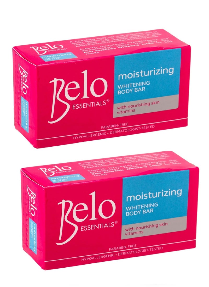 Belo Essential - 2 Pieces of Moisturizing Whitening Bar 135 G - Image 1